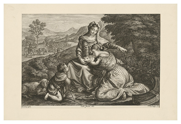 Teodor Vercruys, Carlo Sacconi, Titian – Madona s Jánom Krstiteľom 