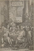 Hendrick Goltzius – Posledná večera 