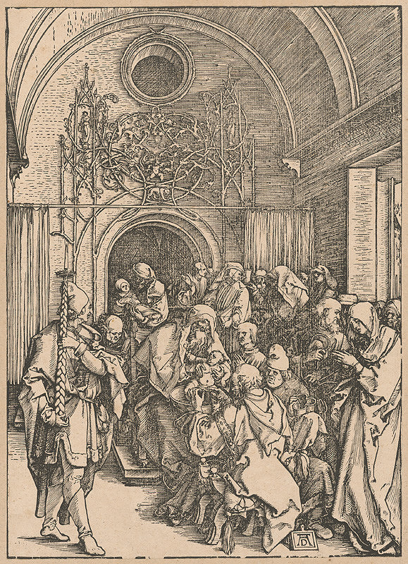 Albrecht Dürer – Obrezanie Krista 