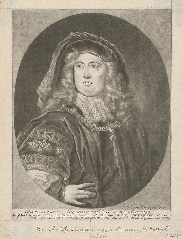 Gottfried Kneller, Pieter Schenck – Dominicus Kaunitz 