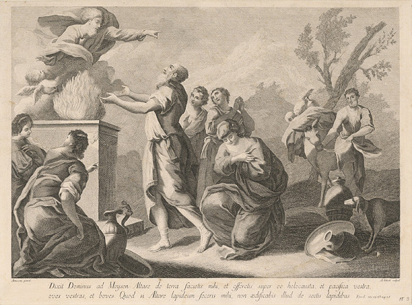 Amadeo Gabrielli, Jacopo Amigoni – Mojžišova smrť 