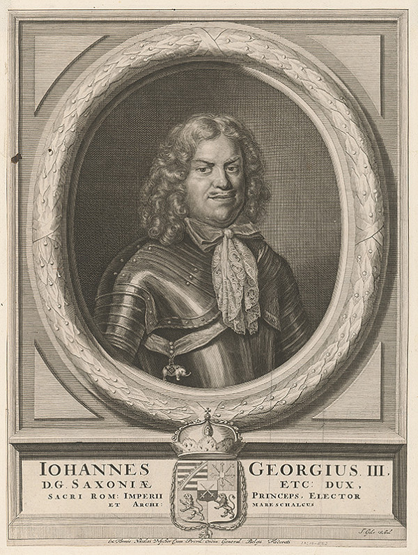 Jacob Gole, Claes Jansz. Visscher – Johannes Georgius III. Saxonie dux.