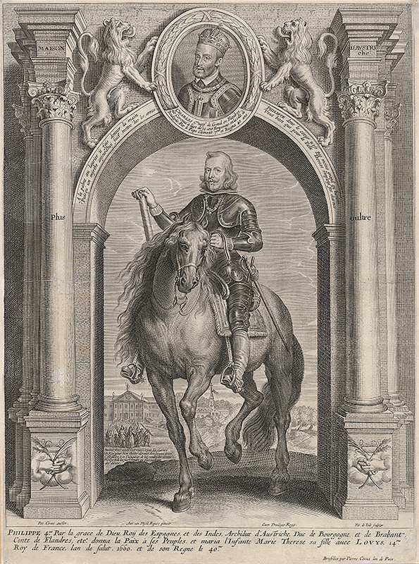 Pieter de Iode, Anthony van Dyck – Filip IV 