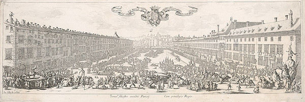Jacques Callot – Námestie Carriére v Nancy