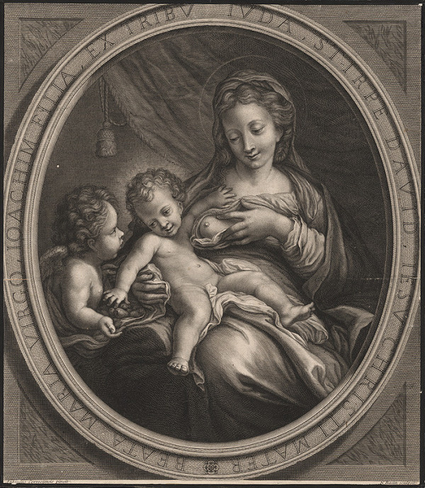 Nicolas Bazin, Antonio Allegri Correggio – Madona 