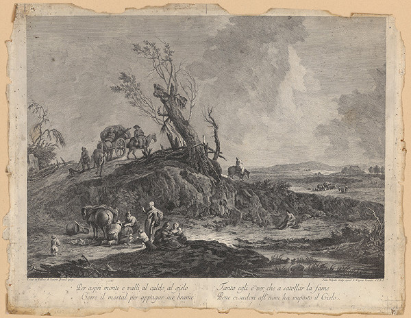 Giovanni Volpato, Brand – Odpočinok na ceste 