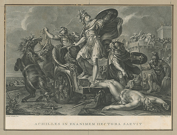 Pietro Vedovato, Gavin Hamilton – Triumf Achila nad Hectorom 