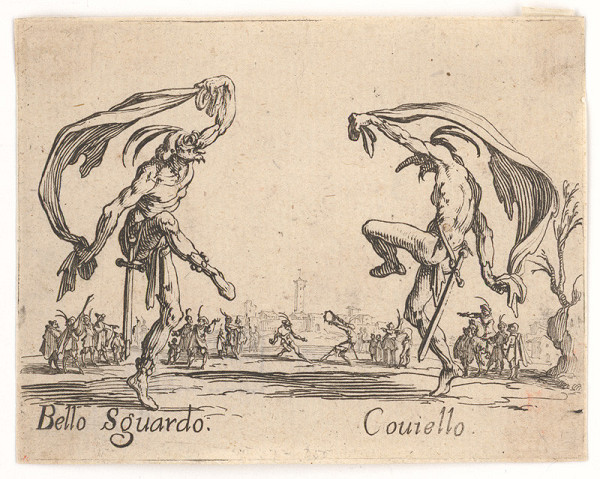 Jacques Callot – Bello Squardo a Couiello 