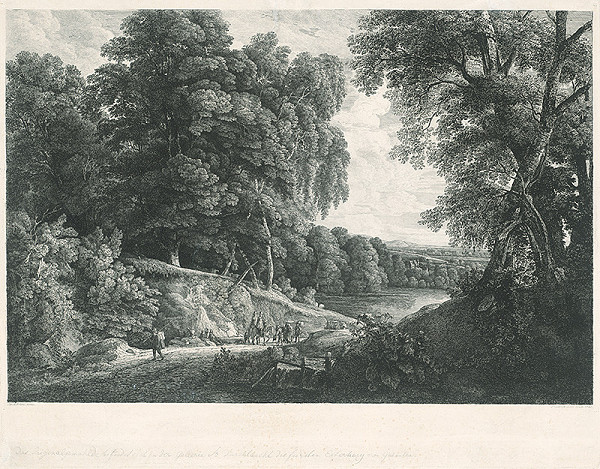 Fridrich Loos, Jacques d' Arthois – Lesná cesta 