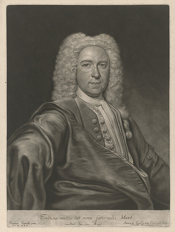 Bernhard Vogel, Ján Kupecký – Portrét vojaka 