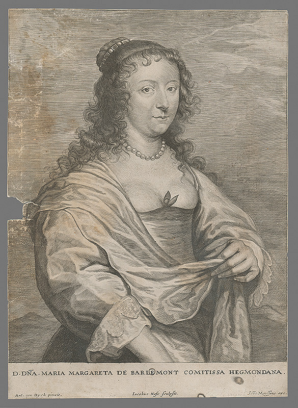 Iacobus Nefs, Anthony van Dyck – Mária Margareta de Balemont Comitissa Hegmondana 