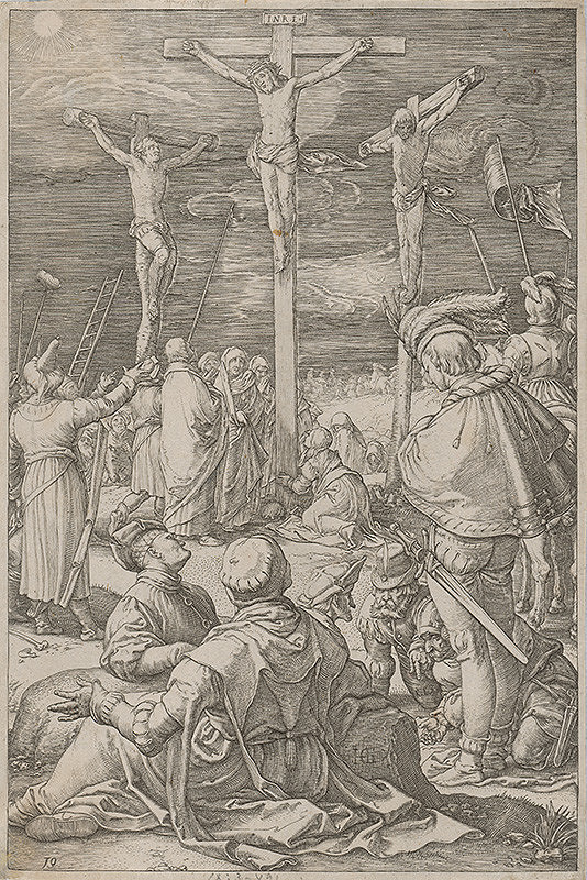 Hendrick Goltzius – Ukrižovanie (10)