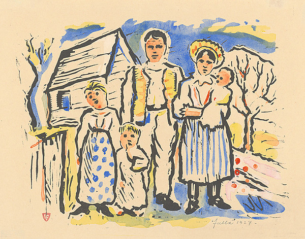 Ľudovít Fulla – Revúcka rodina 