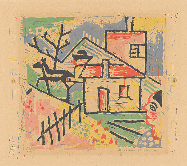 Ľudovít Fulla – Gazdovská idyla 