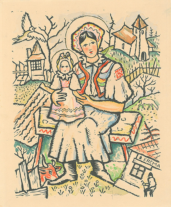 Ľudovít Fulla – Revúcka madona