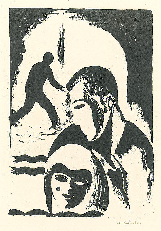 Mikuláš Galanda – Milenci 