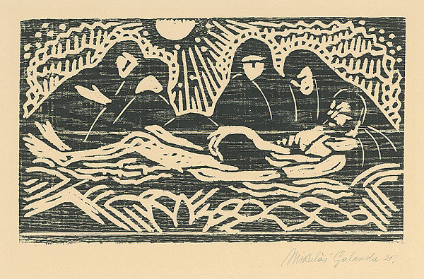 Mikuláš Galanda – Oplakávanie 