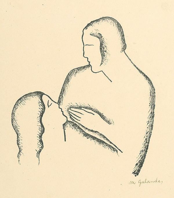 Mikuláš Galanda – Milenci - I. 