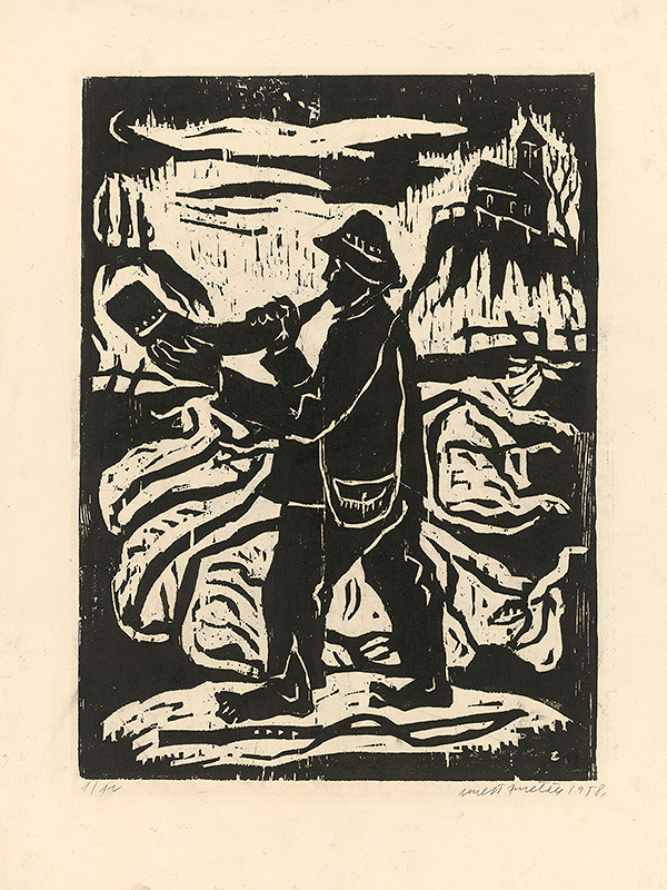 Ernest Zmeták – Pastier s kravami 