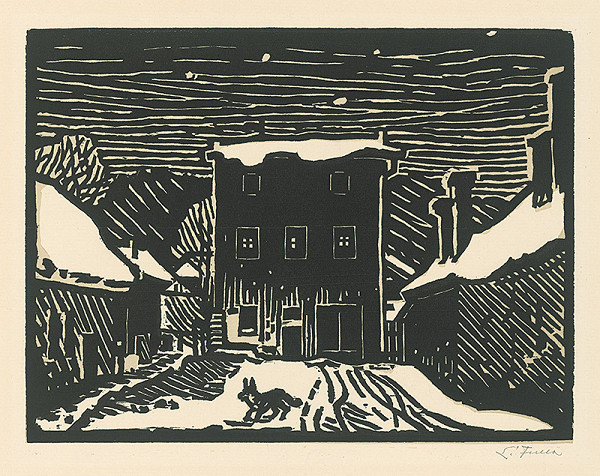 Ľudovít Fulla – Opustený dom 