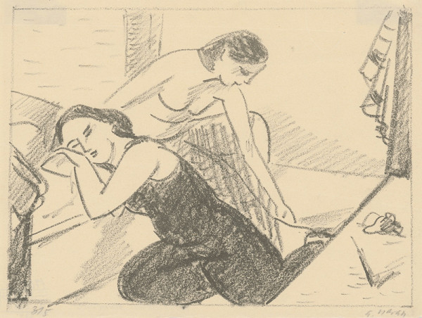 Eugen Nevan – Odpočívajúce tanečnice 