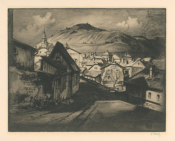 Gejza Angyal – Kremnica od mlyna 