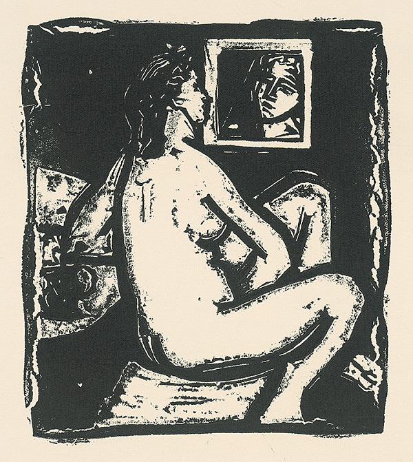 Vincent Hložník – Žena so zrkadlom 