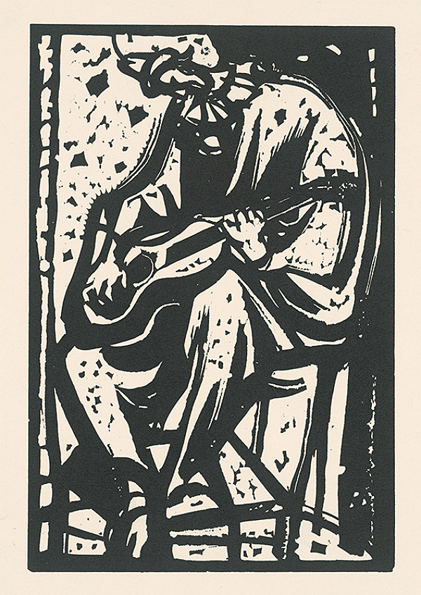 Vincent Hložník – Harlekýn s gitarou 