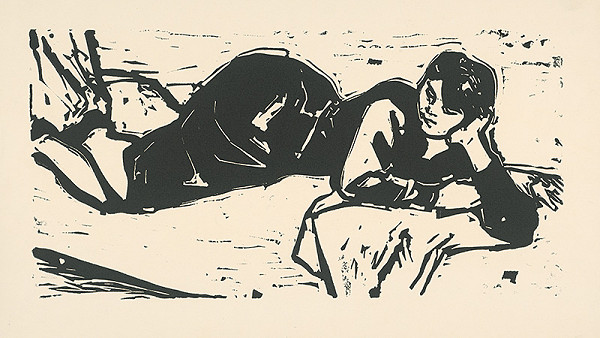 Vincent Hložník – Odpočívajúca 