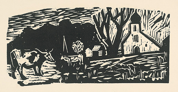 Vincent Hložník – Krajina z Liptova 