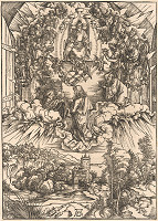 Albrecht Dürer – Sv. Ján pred Bohom Otcom 