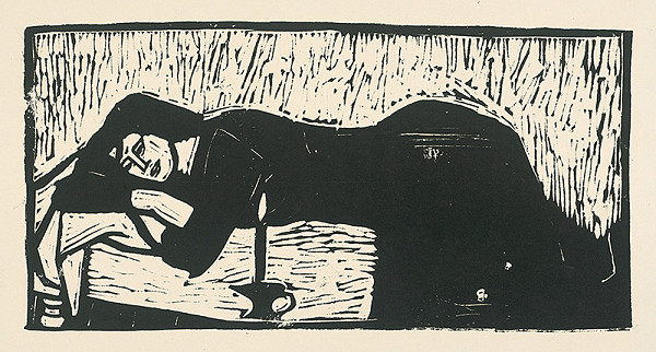 Vincent Hložník – Žena so sviečkou 