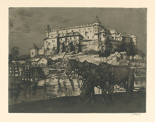 Gejza Angyal – Zvolenský zámok 