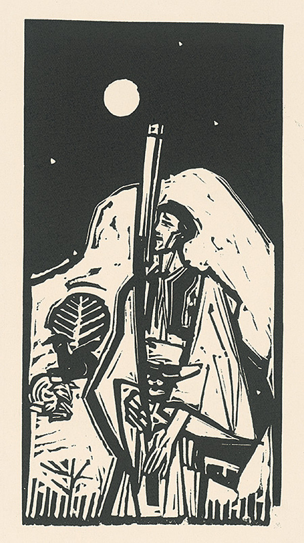 Vincent Hložník – Muž s fujarou 