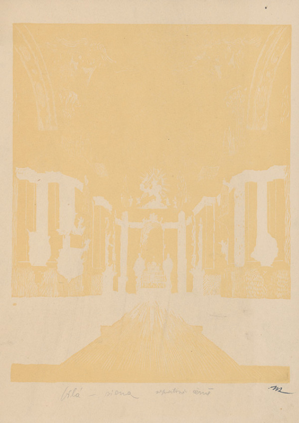 Karel Vik – Oravský hrad 7. - žltá fáza 