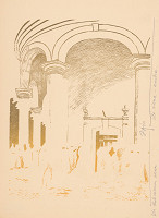 Karel Vik – Kostol v Zemianskom Podhradí 4. - žltá a hnedá fáza 