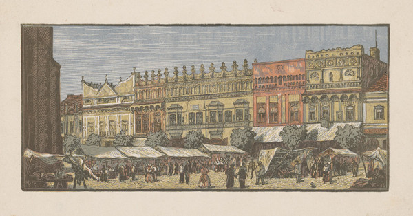 Karel Vik – Námestie v Prešove 