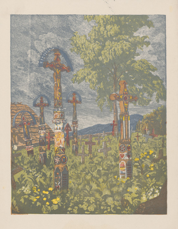 Karel Vik – Detviansky cintorín 2. - čierna fáza 