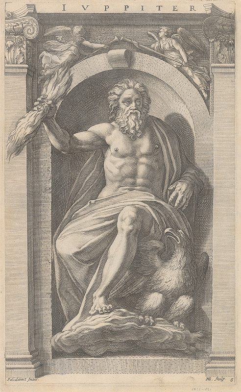 Hendrick Goltzius, Polidoro da Caravaggio – Jupiter 