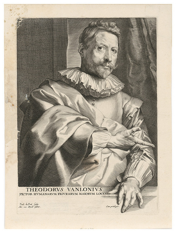 Paulus Pontius, Anthony van Dyck – Theodor van Lonius