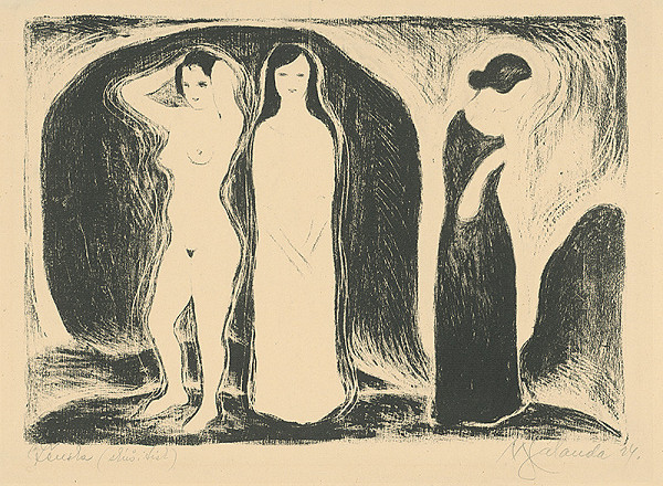 Mikuláš Galanda – Žena v troch podobách 