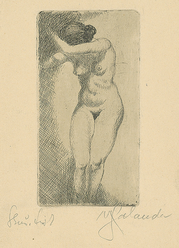 Mikuláš Galanda – Akt 