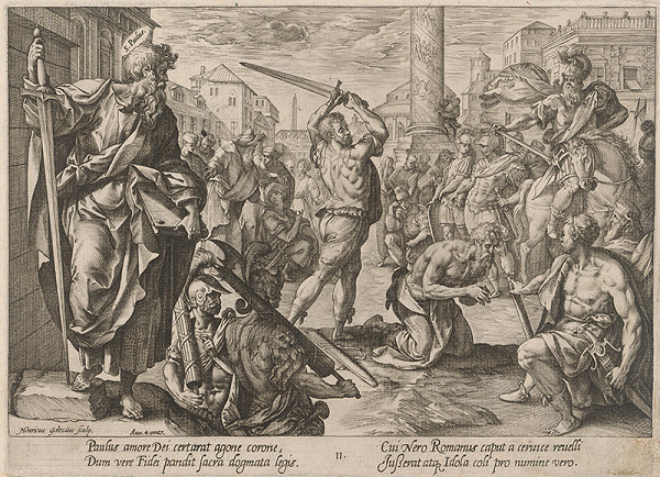 Hendrick Goltzius, Maarten de Vos st. – Svätý Pavol 
