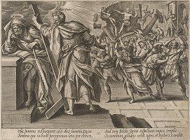 Hendrick Goltzius, Maarten de Vos st. – Svätý Juda Tadeáš 