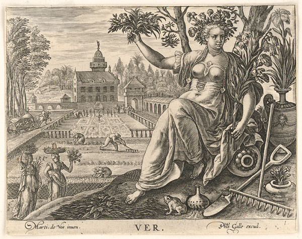 Neznámy rytec, Maarten de Vos st. – Jar (1) 