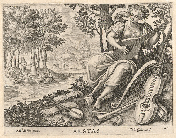 Neznámy rytec, Maarten de Vos st. – Leto (2) 