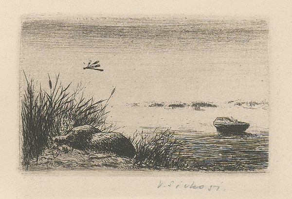 Václav Sivko – Loďka na rybníku 