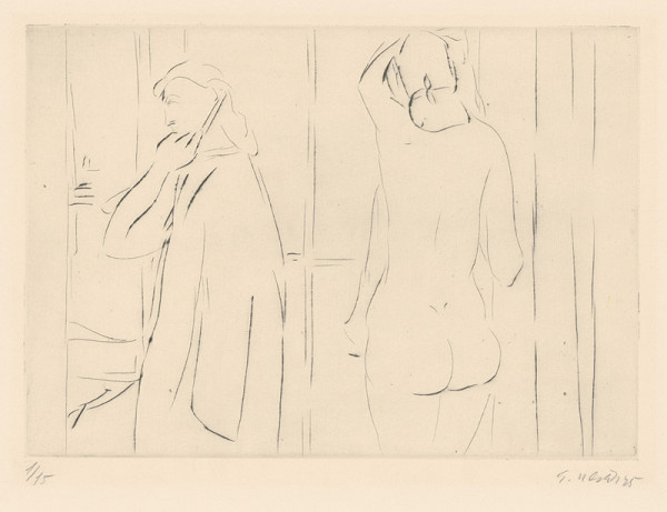 Eugen Nevan – Ranné česanie 