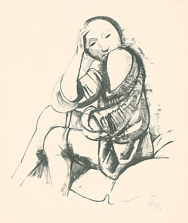 Karl Hofer – Žena 