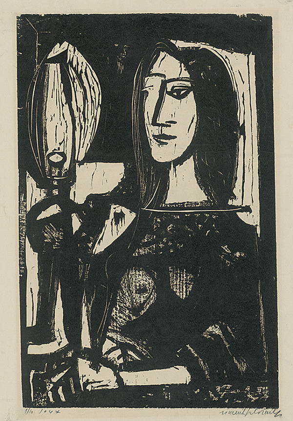 Vincent Hložník – Žena s lampou 